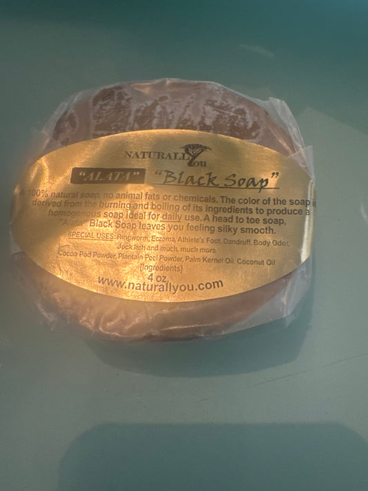Authentic African Black Bar Soap
