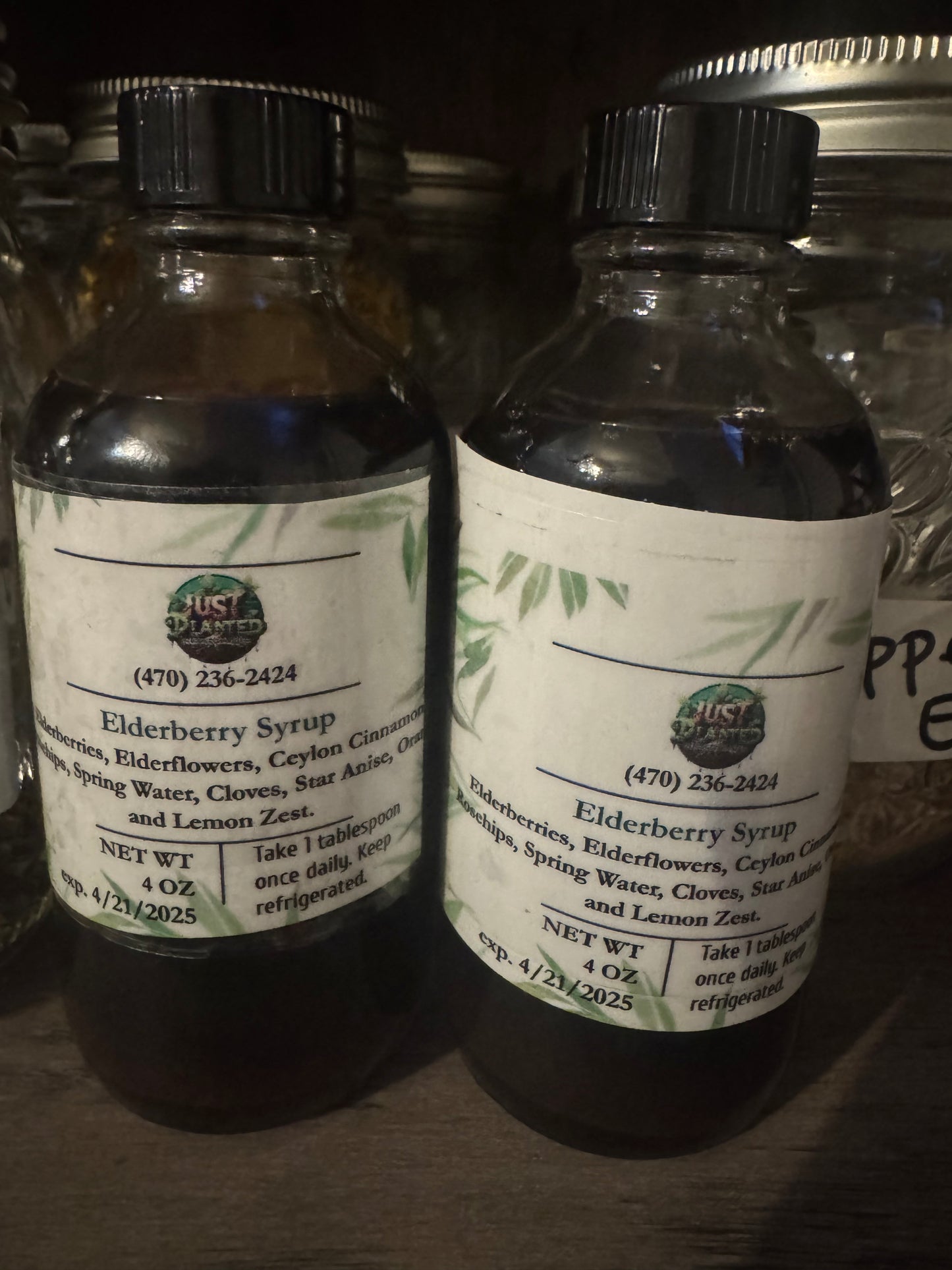 Elderberry Syrup Elixir