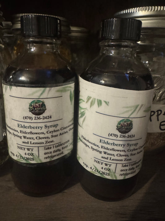 Elderberry Syrup Elixir